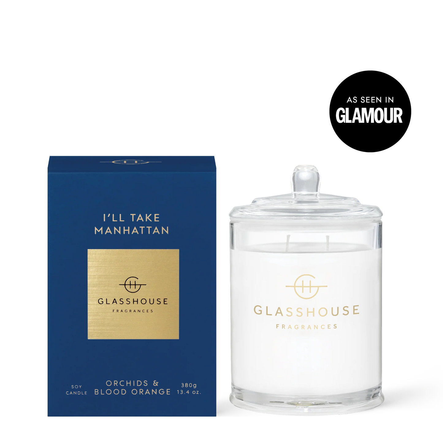 Glasshouse Fragrances I'll Take Manhattan 13.4 oz Candle