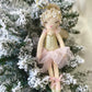Mon Ami Plush Sugar Plum Fairy Doll Ornament Christmas