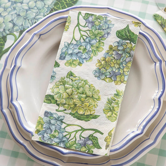 Hester & Cook Hydrangea Guest Towels 