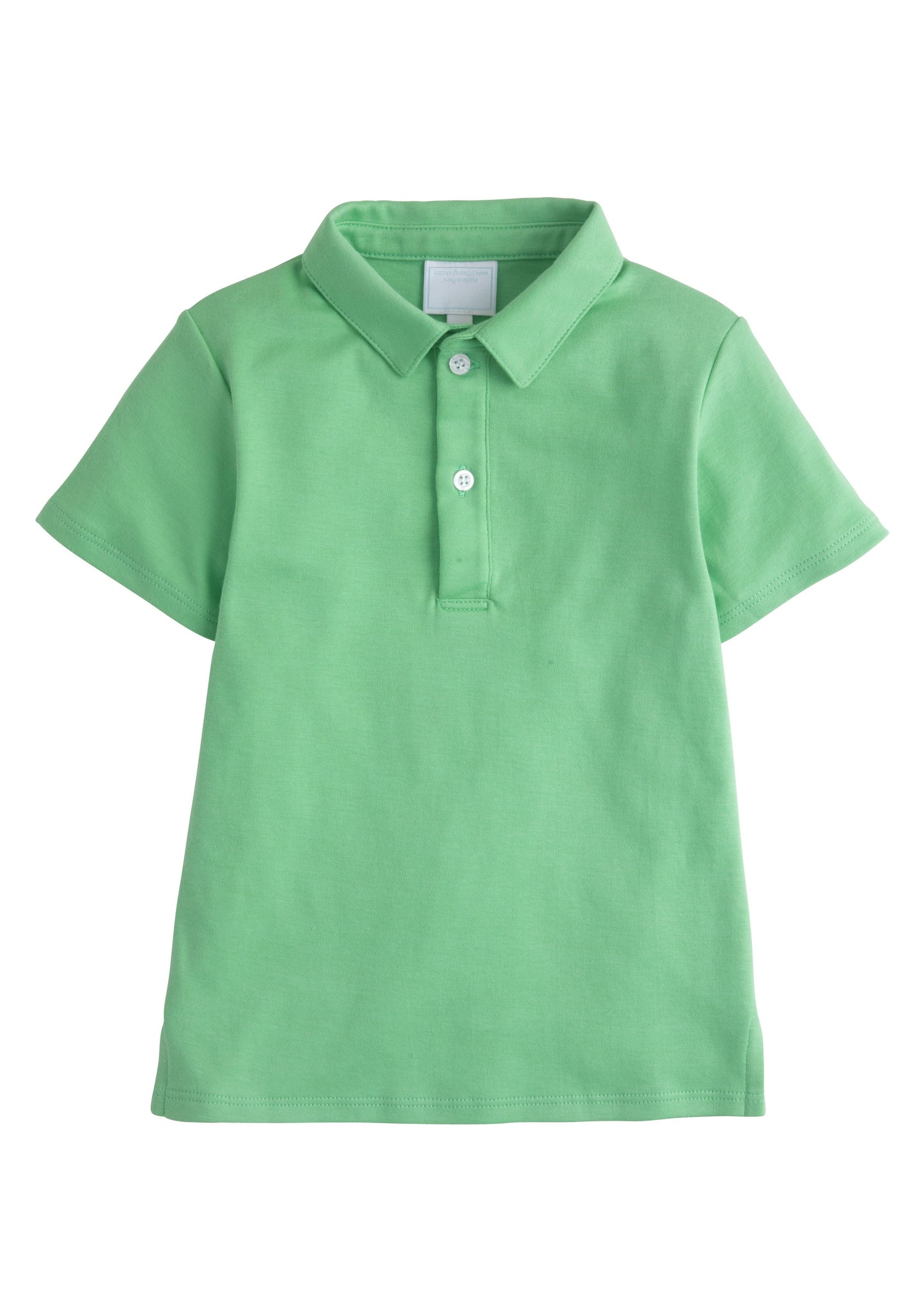 Little English Spring 2024 Short Sleeve Polo Green 