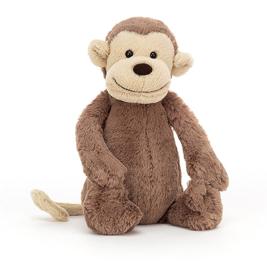 bashful monkey medium jellycat plush toy for kids