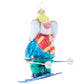 Christopher Radko Fait du Ski Babar Ornament