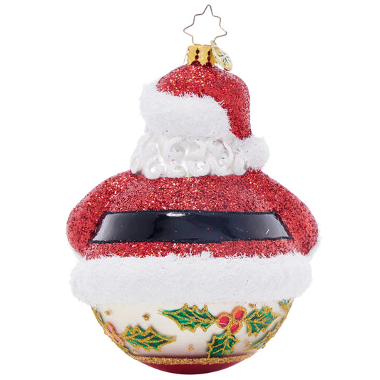 Christopher Radko Jolly Holly Claus ornament 
