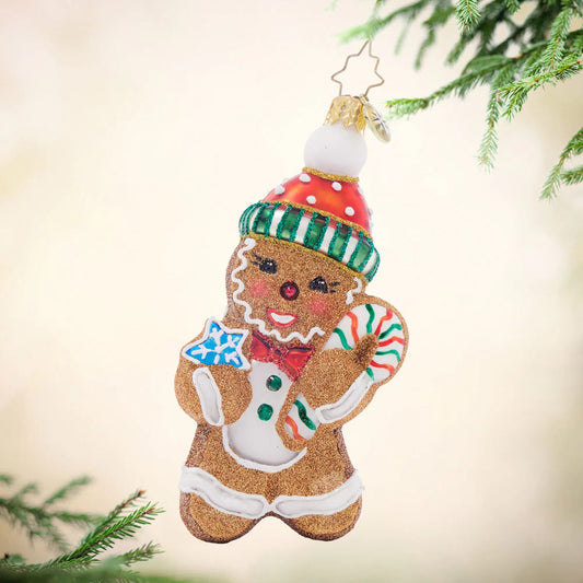 Christopher Radko Sweet Gingerbread Treat Ornament 