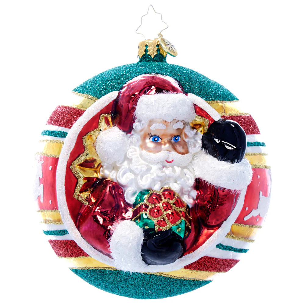 Christopher Radko St. Nick's Spherical Ornament 