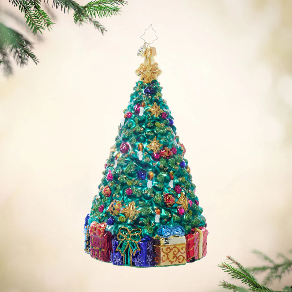 Christopher Radko Twinkling Tree Ornament 