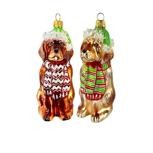 PRE-ORDER Winter Pooch Ornament