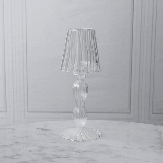 Beatiz Ball Glass Cambridge Aurora Lamp with cover clear tea light 2386
