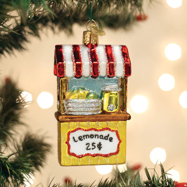 Old World Christmas Lemonade Stand ornament 