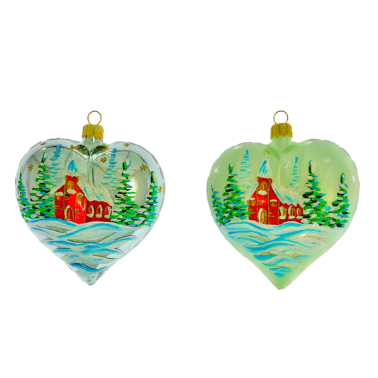 Heartfully Yours The Ornament King Country Heart Christmas ornaments 