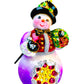 Heartfully Yours Christopher Radko Ornament King Jolly Ole' Snowy Christmas Ornament 