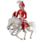 Heartfully Yours The Ornament King Red Knight Christmas ornament 
