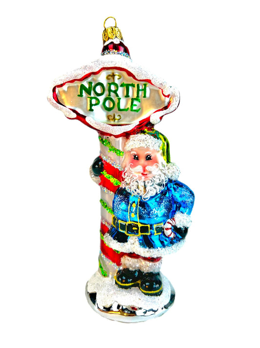 Heartfully Yours The Ornament King Santa Central Christmas ornament 
