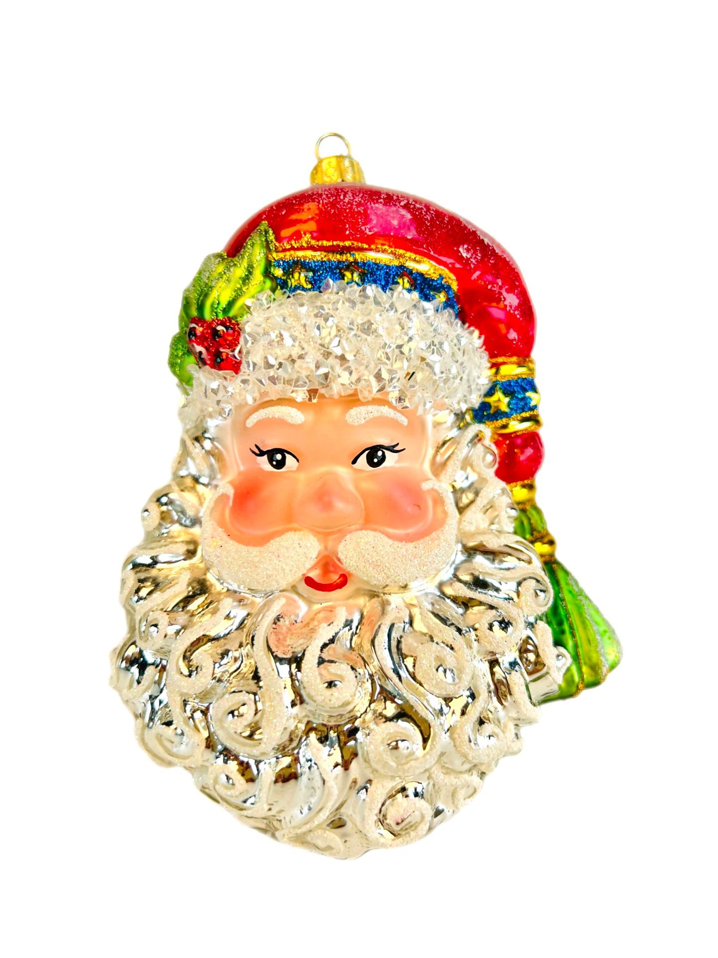 Heartfully Your The Ornament King Seriously Santa Christmas Ornament 