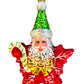 Heartfully Yours Ornament King Christopher Radko Poinsettia Star Christmas Ornament 