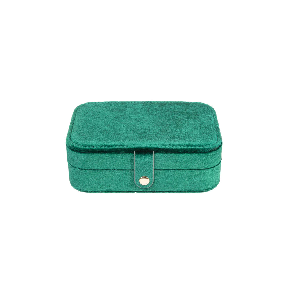 Brouk and Co. Vera Travel Jewelry Organizer Emerald Green 