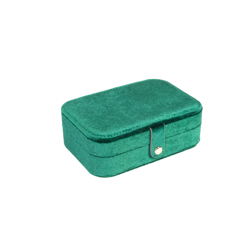 Brouk and Co. Vera Travel Jewelry Organizer Emerald Green 