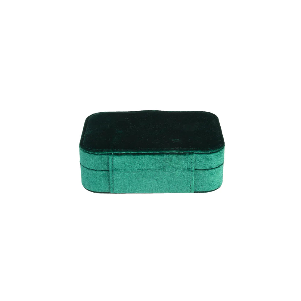 Brouk and Co. Vera Travel Jewelry Organizer Emerald Green 