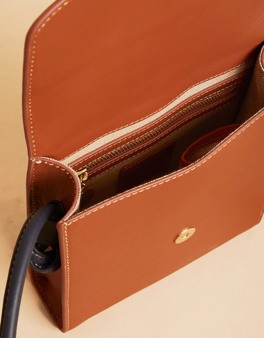 Siren Camilla Crossbody in Chestnut Brown