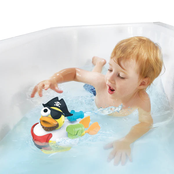 Yookidoo Jet Duck Create a Pirate bath water toy for kids 2 to 6 years old 