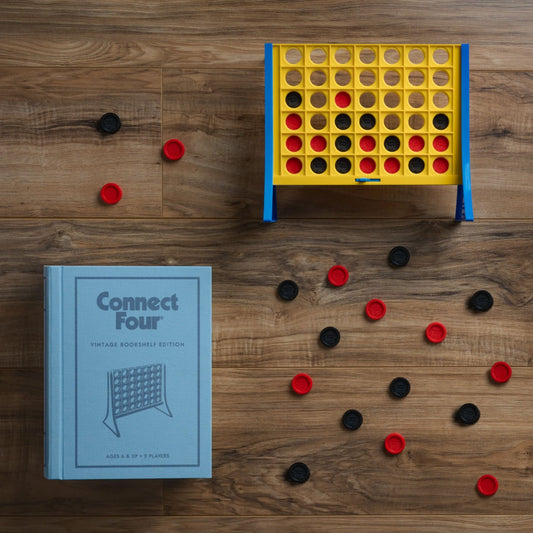 Connect 4 Vintage Bookshelf Edition