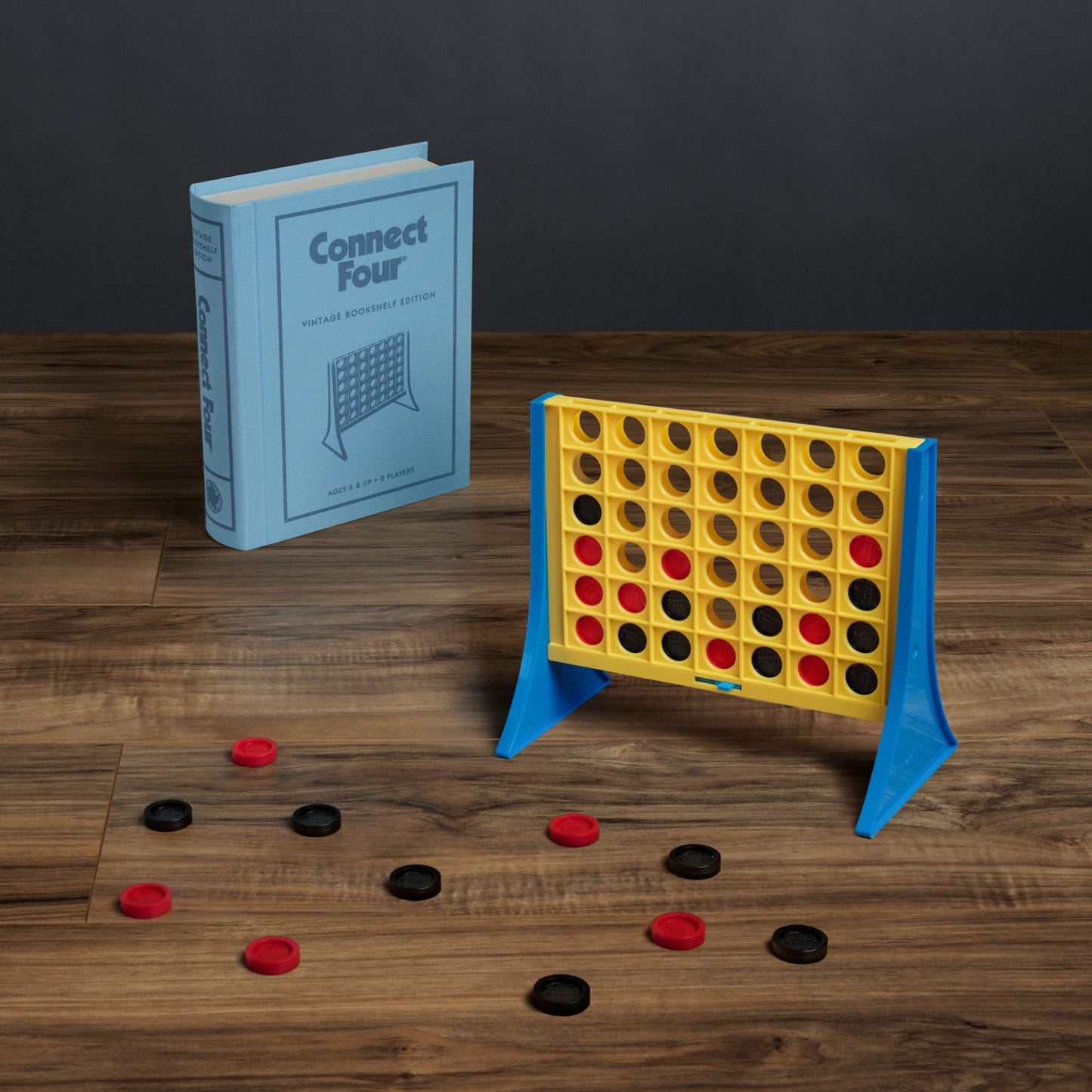 Connect 4 Vintage Bookshelf Edition