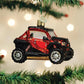 Old World Christmas Side by Side ATV glass ornament 