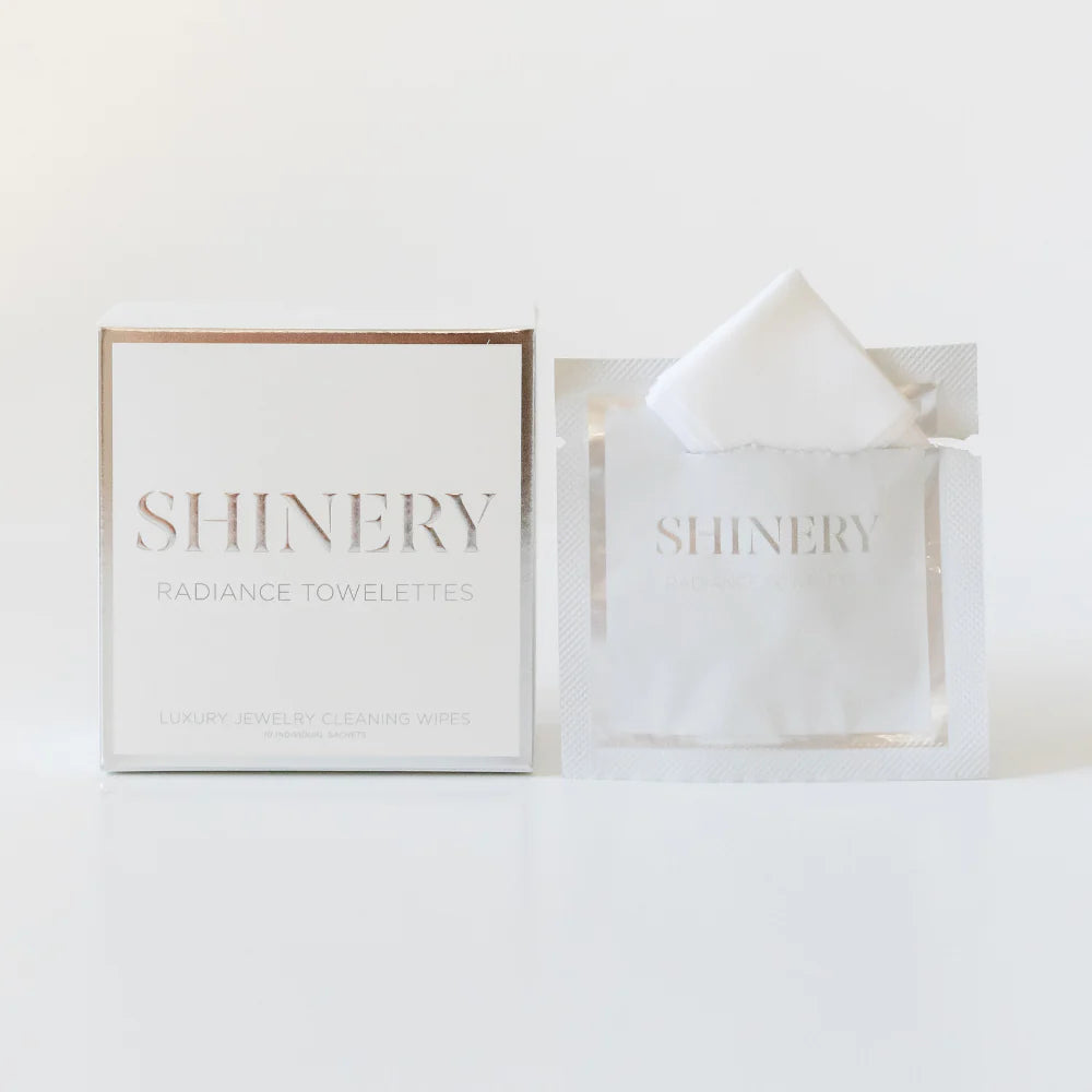 Shinery Radiance Towelettes jewelry cleaning wipes 
