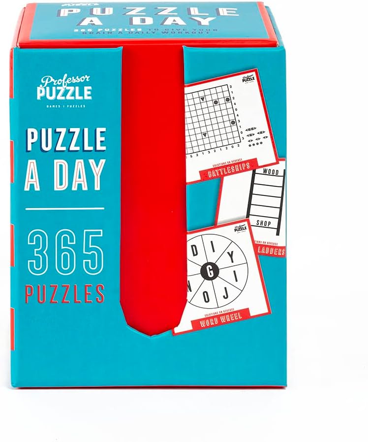 Professor Puzzle Puzzle A Day 365 Puzzles 