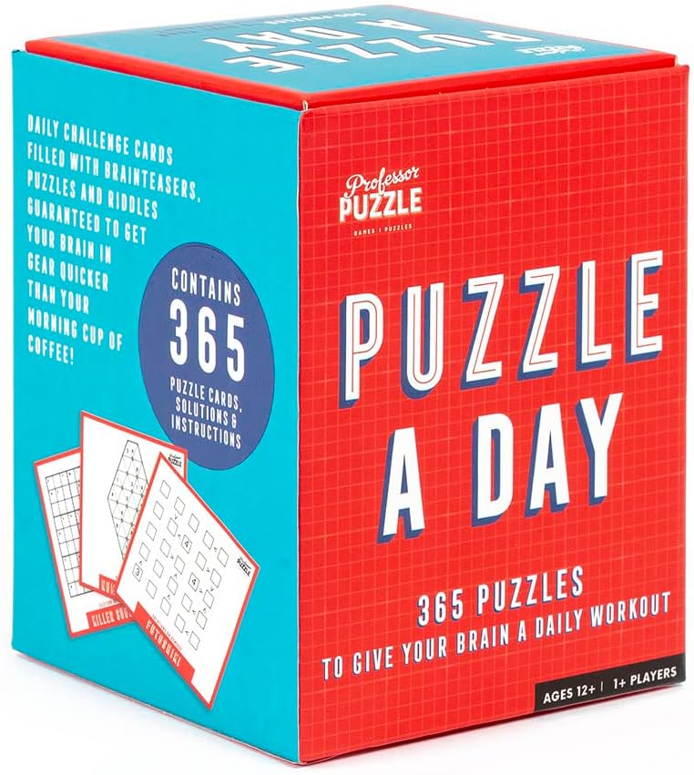 Professor Puzzle Puzzle A Day 365 Puzzles 