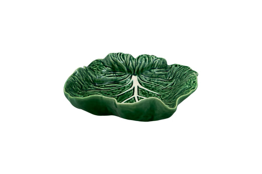 Cabbage Concave Leaf Bowl 10"