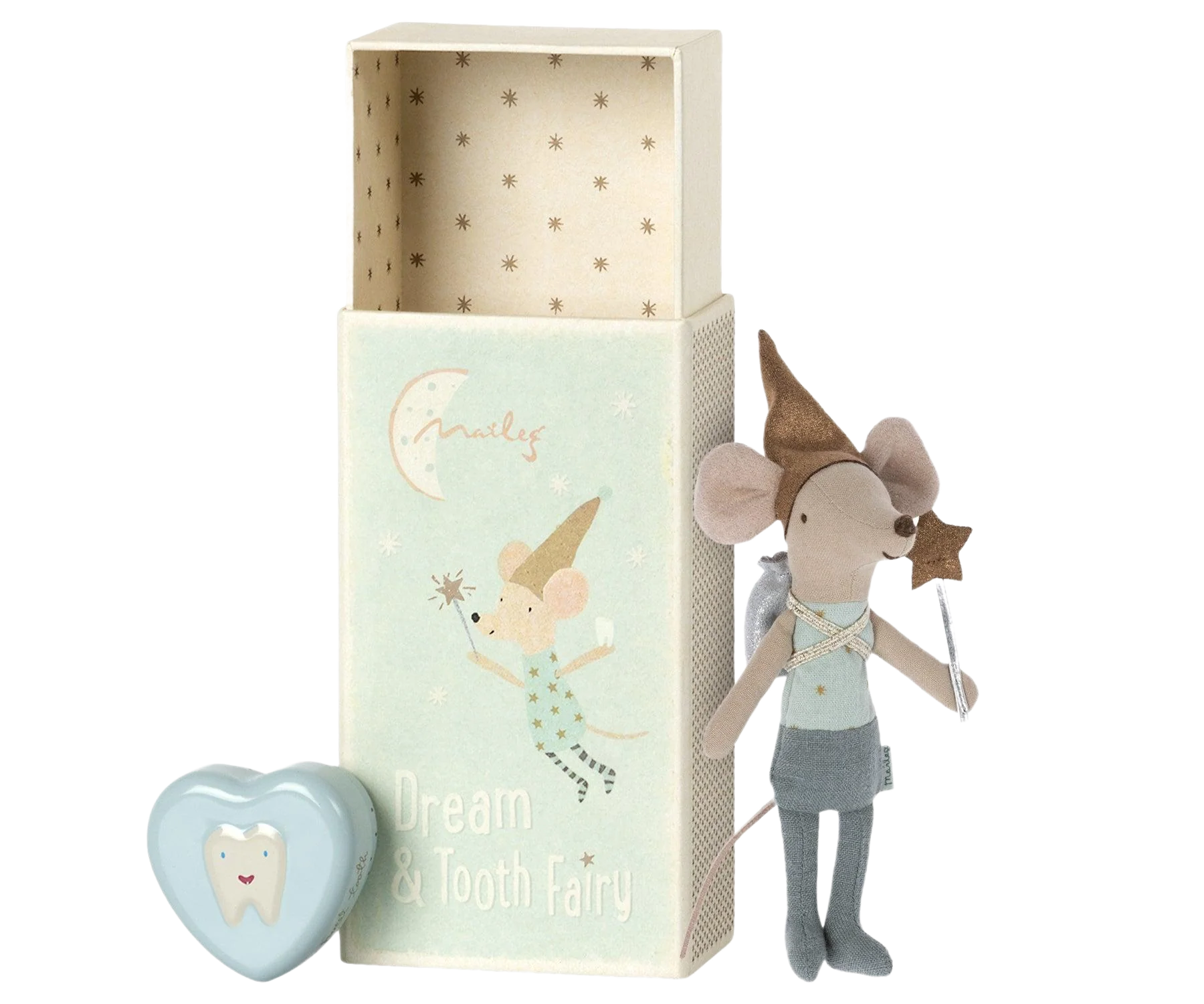 Maileg Tooth Fairy Mouse blue