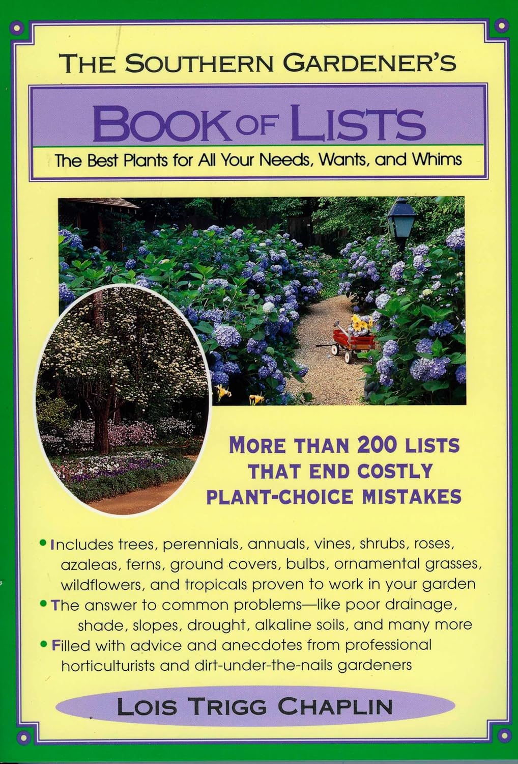 The Southern Gardener's Book of Lists 