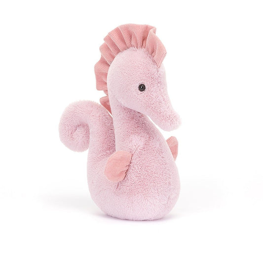 Pink sea horse, pink seahorse, pink Jellycat seahorse, seahorse Jellycat 
