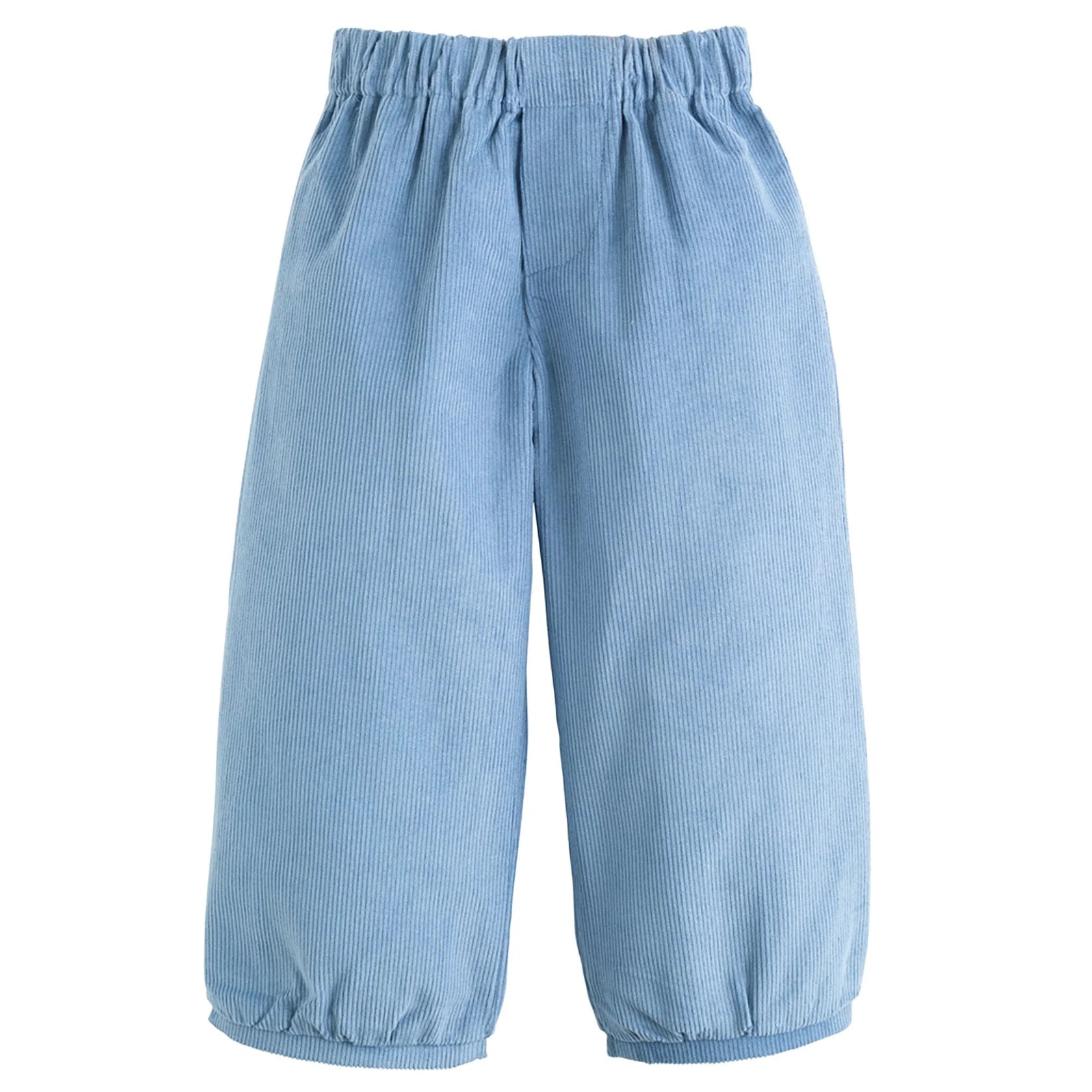 Little English Corduroy Banded Pant Stormy Blue for kids 