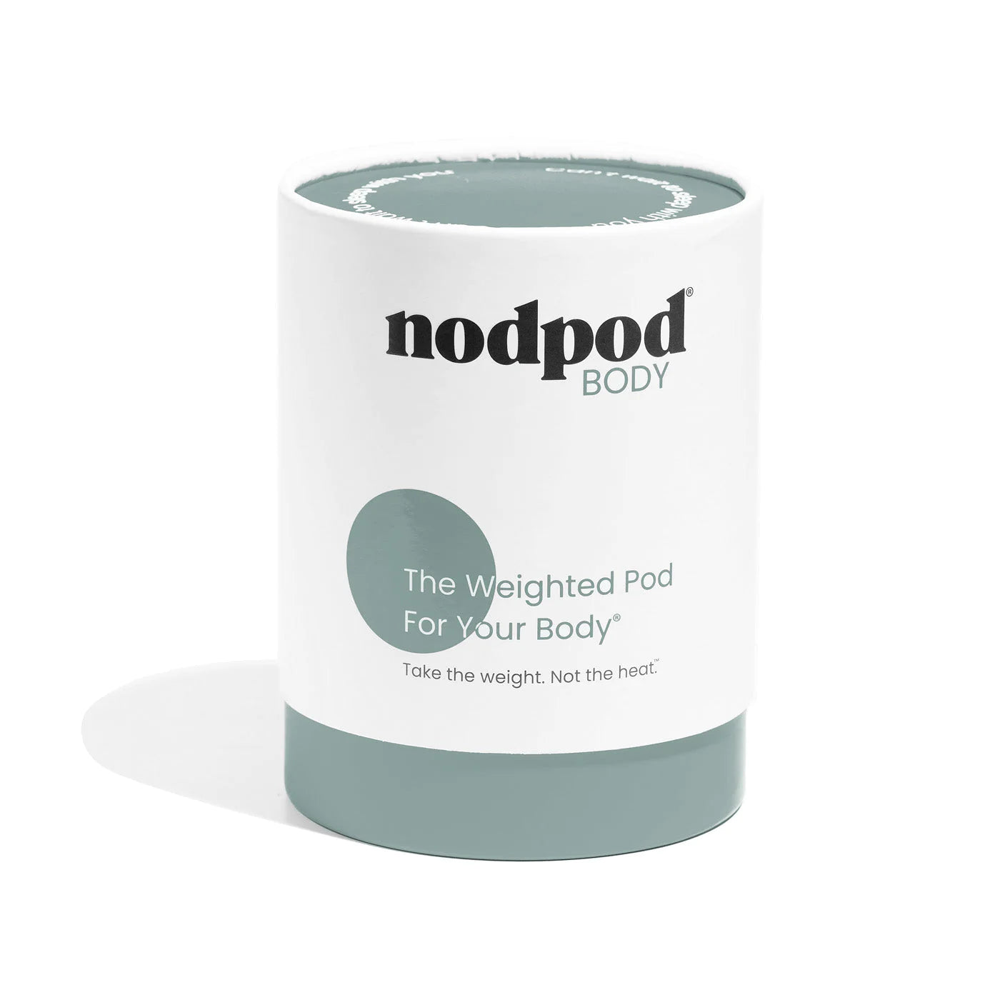Nodpod Body The Weighted Pod for Your Body weighted blanket sage 