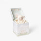 Elegant Baby Cream Lovie Lamb Blankie with gift box 