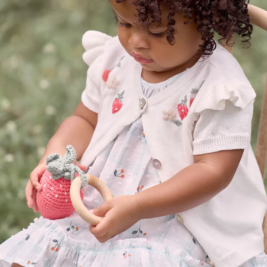 Strawberry Picnic Cardigan