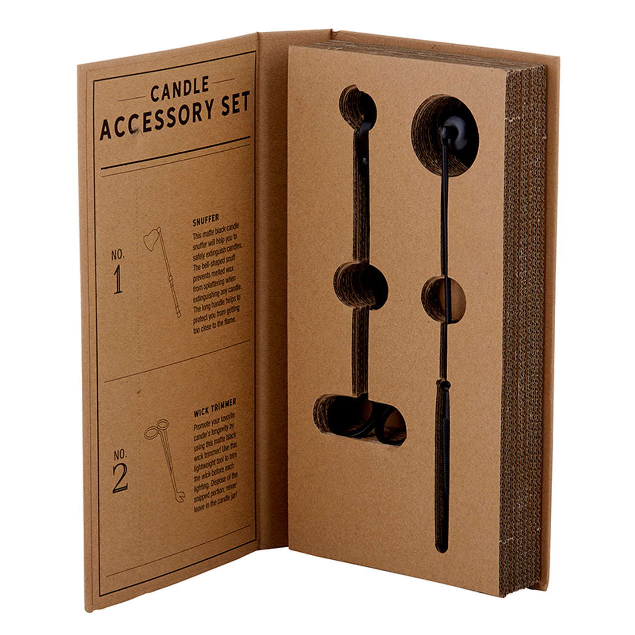 Candle Accessory Set Book Box