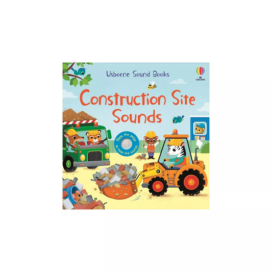 Construction Site Sounds Book