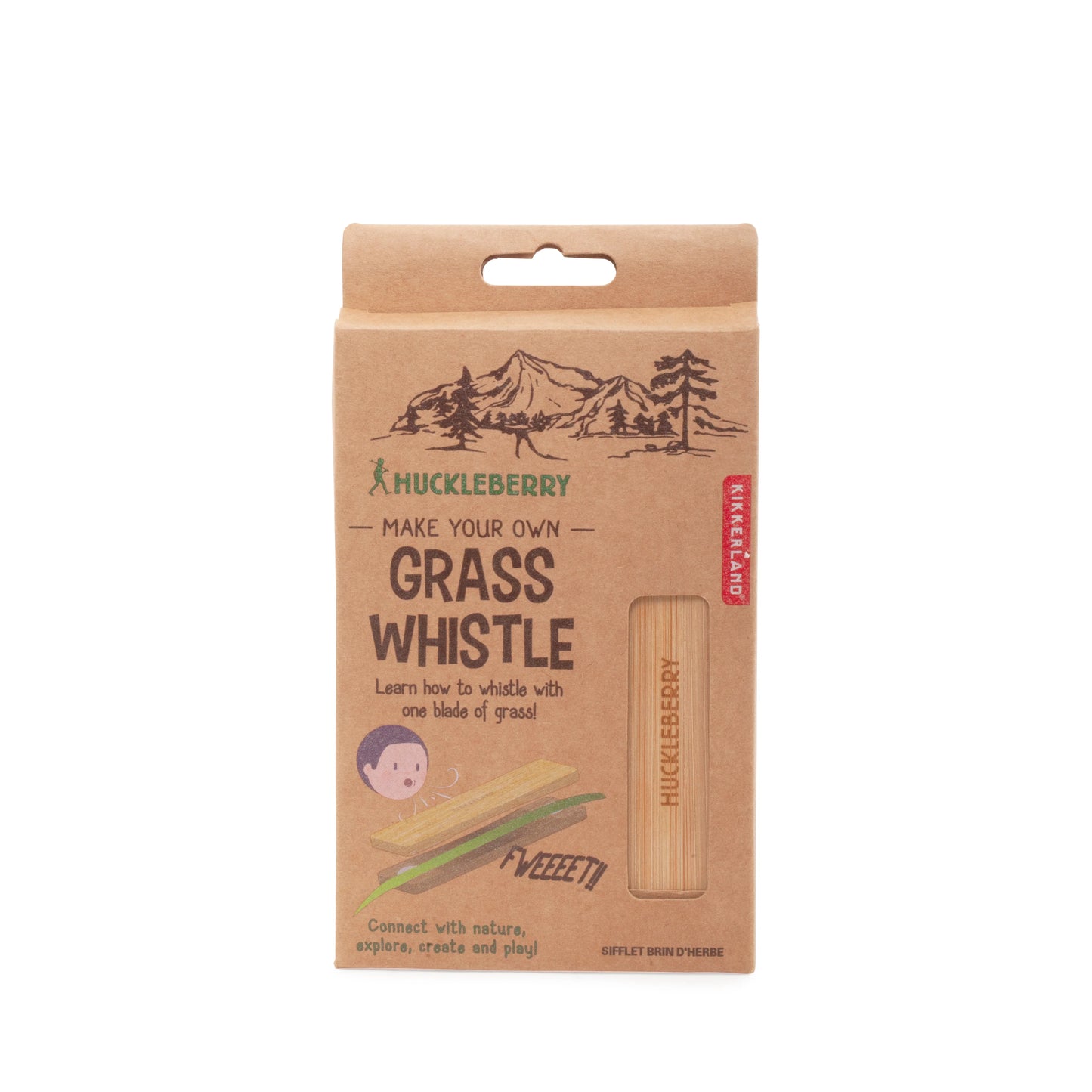 Kikkerland Huckleberry Grass Whistle 
