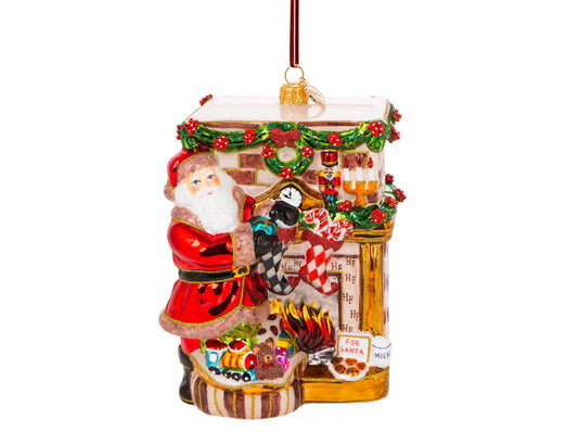 Huras Family Poland Stockings Filled With Love glass Christmas Ornament 