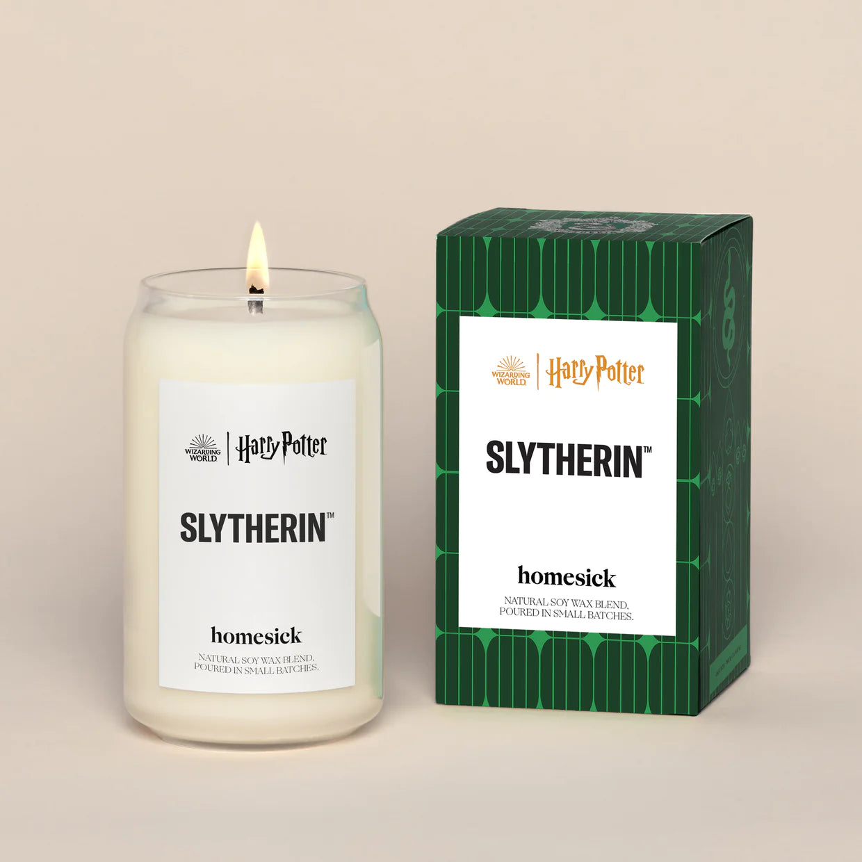 Homesick Harry Potter Slytherin Candle Dark Plum and Lake Water Scent 