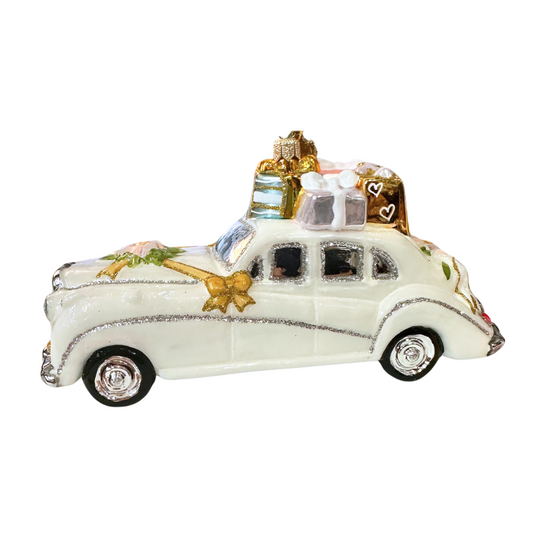 Huras Family Poland Wedding Car Christmas Ornament 