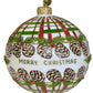 JingleNog Jingle Pine Christmas Ornament Ball 