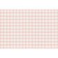 Hester & Cook Pink Painted Check Paper Placemats 