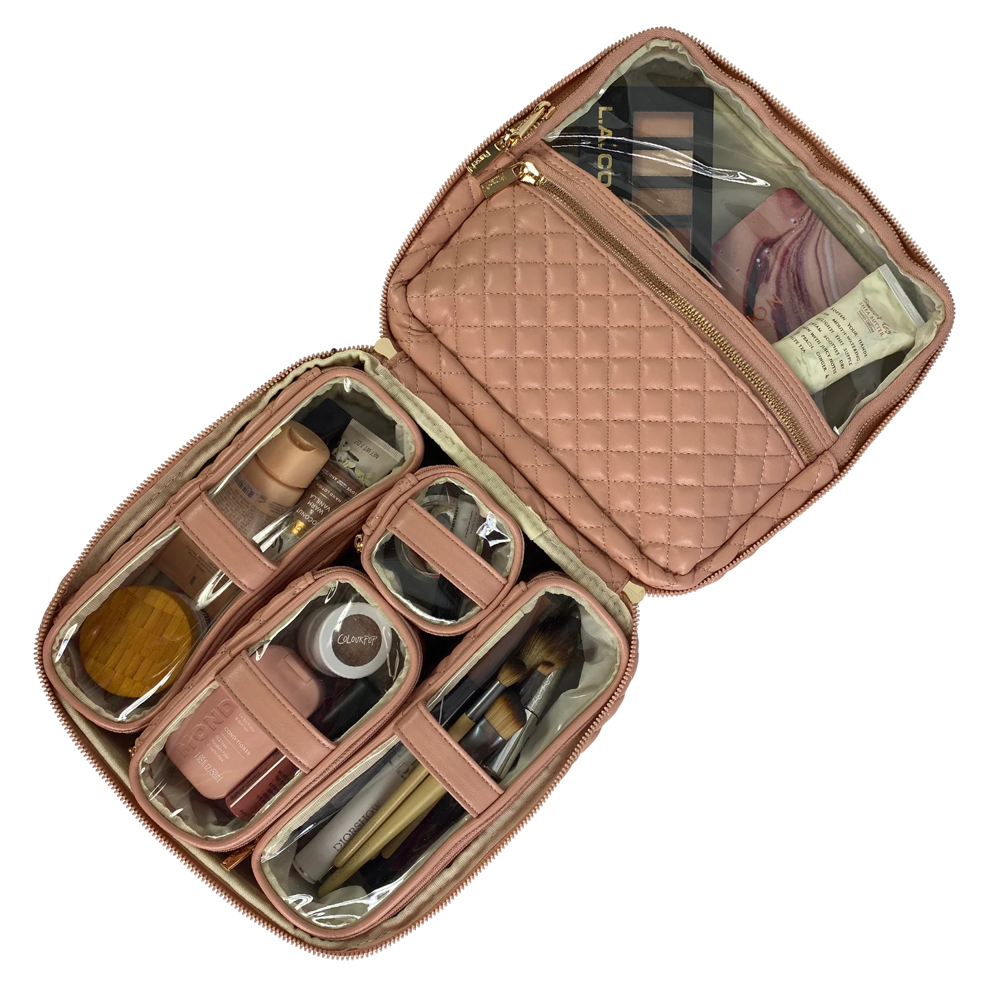 Pursen Petal Rose Mini Diva Makeup Case 