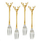 Stag Charcuterie Essentials Forks - Set of 4