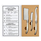 Charcuterie Cheese Knives Book Box - Pearl