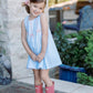 Proper Peony Rochelle Ric Rac Bow Dress children's girl's clothing 
